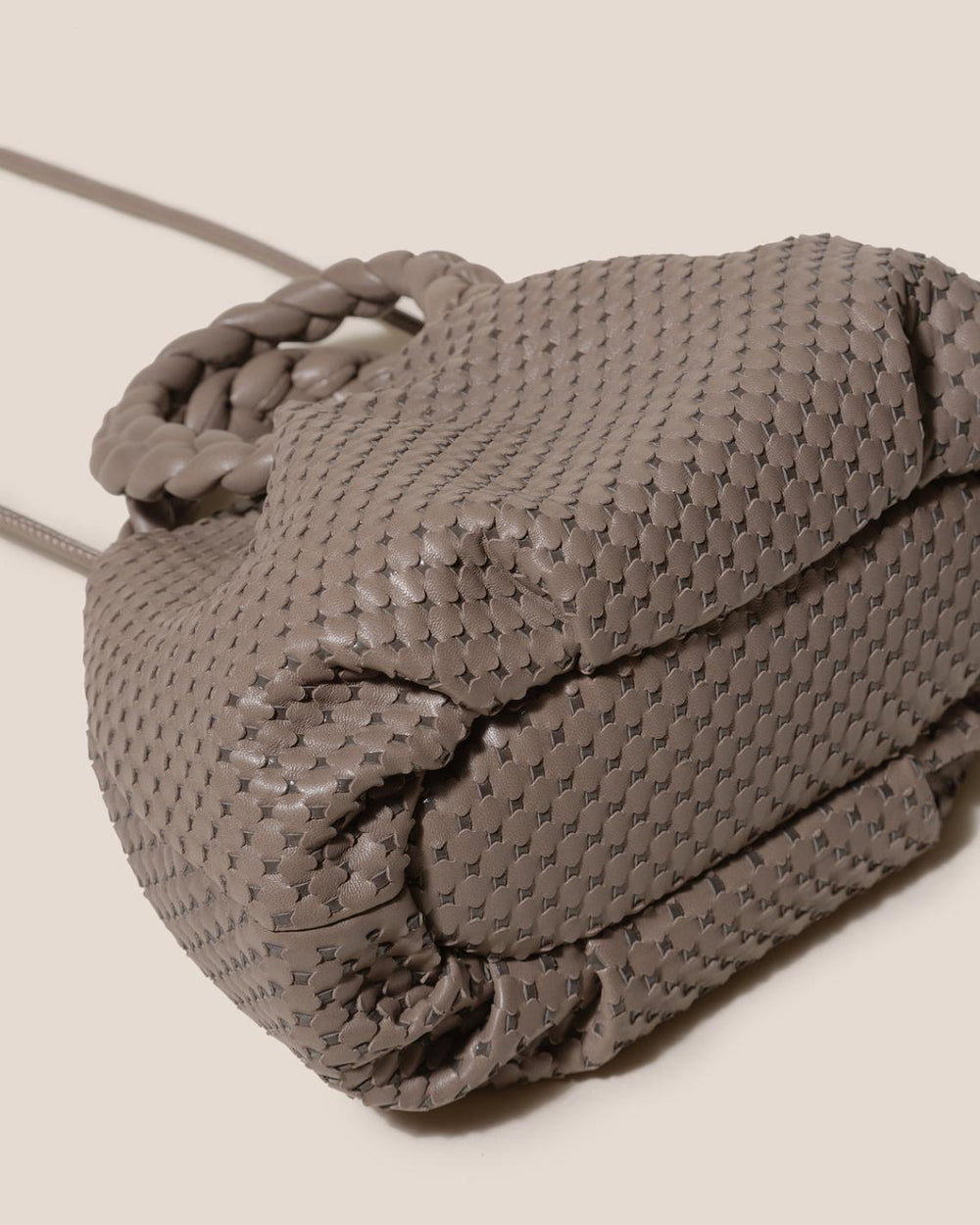 Hereu Crossbody Bags | BOMBON M WOVEN - Plaited-handle Leather Crossbody Bag - Women