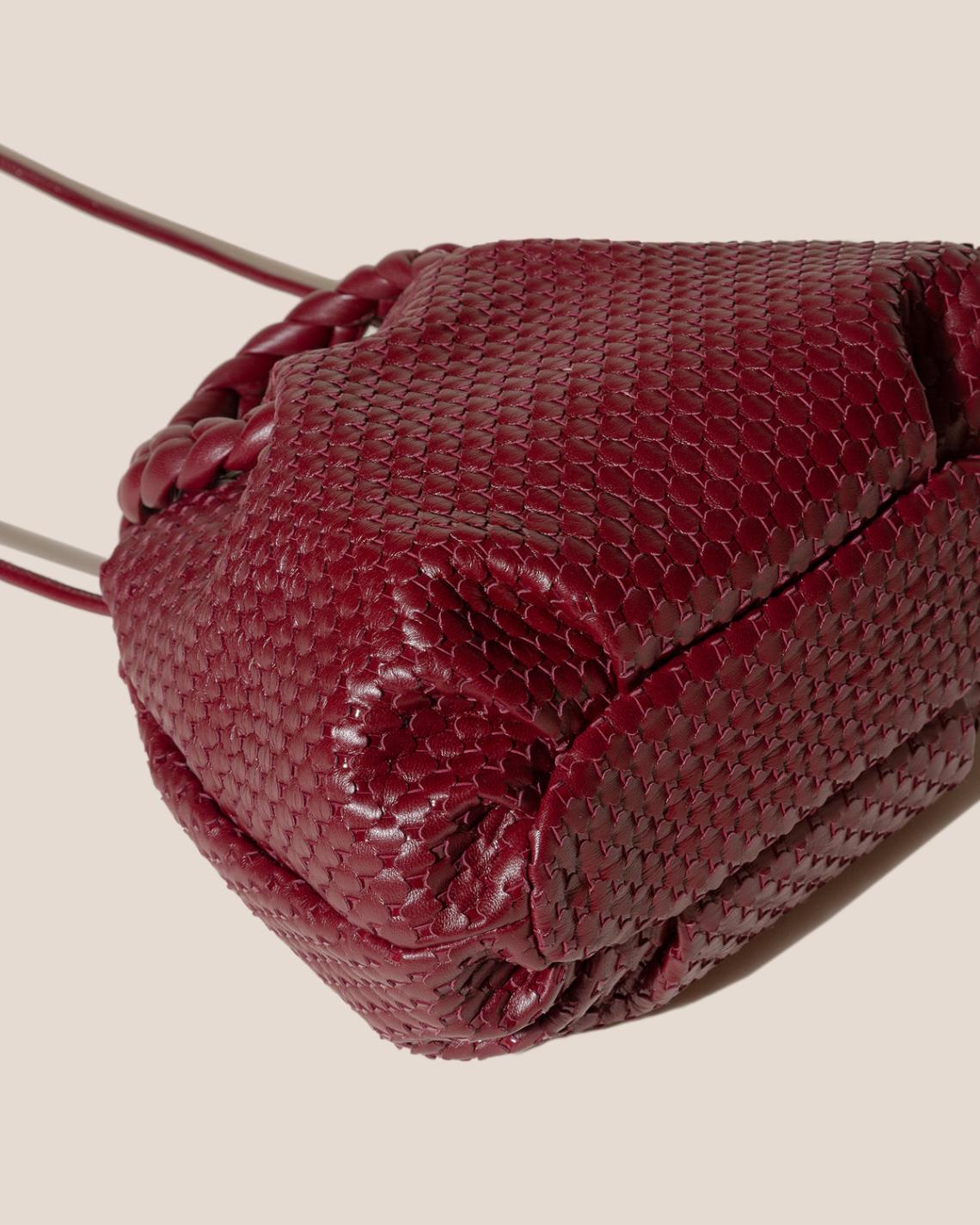 Hereu Crossbody Bags | BOMBON M WOVEN - Plaited-handle Leather Crossbody Bag - Women