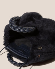Hereu Crossbody Bags | BOMBON SHEARLING - Small Plaited-handle Crossbody Bag - Women