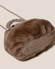 Hereu Crossbody Bags | BOMBON SHEARLING - Small Plaited-handle Crossbody Bag - Women