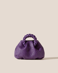 Hereu Crossbody Bags | BOMBON WOVEN - Small Plaited-handle Leather Crossbody Bag - Women