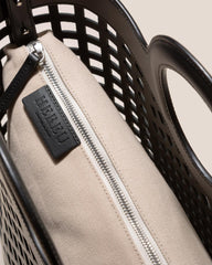 Hereu Crossbody Bags | COLMADO - Cut-out Leather Tote Bag - Women