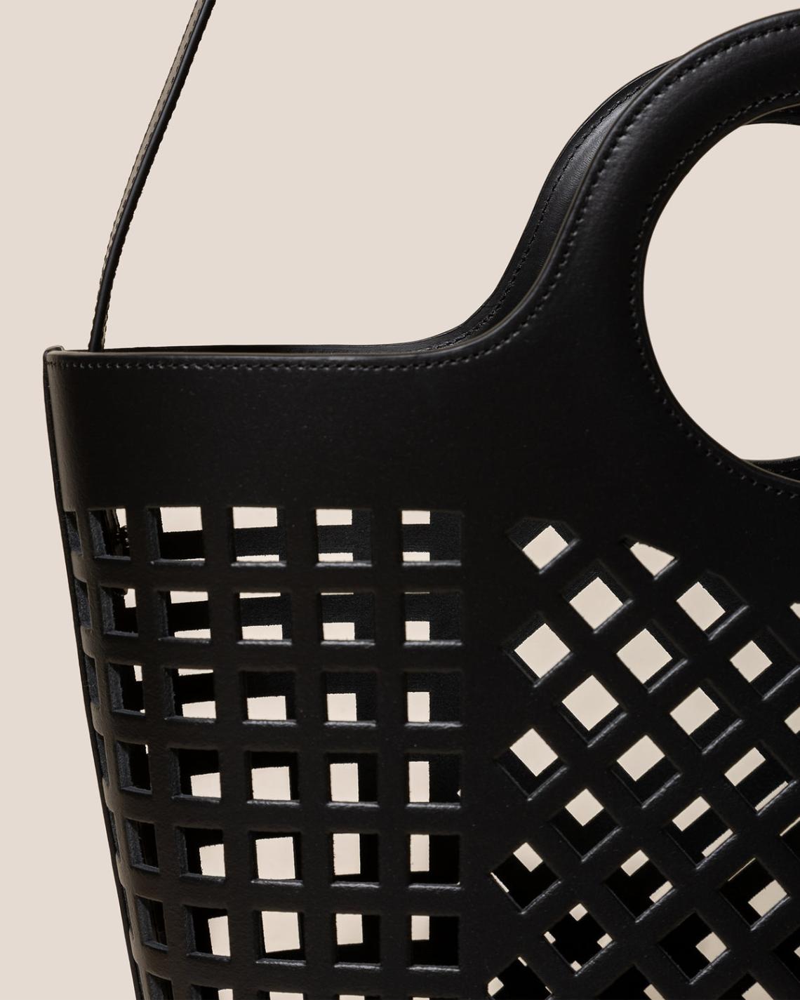 Hereu Crossbody Bags | COLMADO - Cut-out Leather Tote Bag - Women