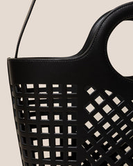 Hereu Crossbody Bags | COLMADO - Cut-out Leather Tote Bag - Women