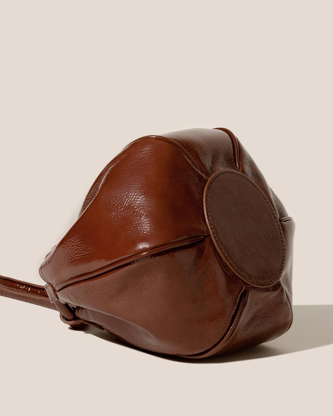 Hereu Crossbody Bags | GLOBUL MINI CRINKLED GLOSSY - Balloon-Shaped Crossbody Bag - Women