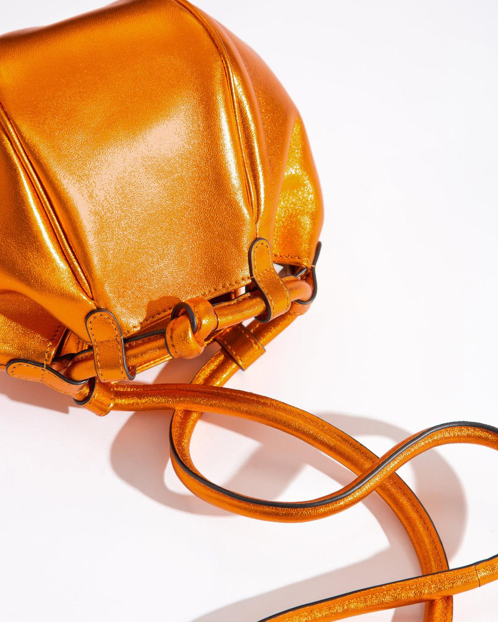 Hereu Crossbody Bags | GLOBUL MINI METALLIC - Balloon-Shaped Crossbody Bag - Women