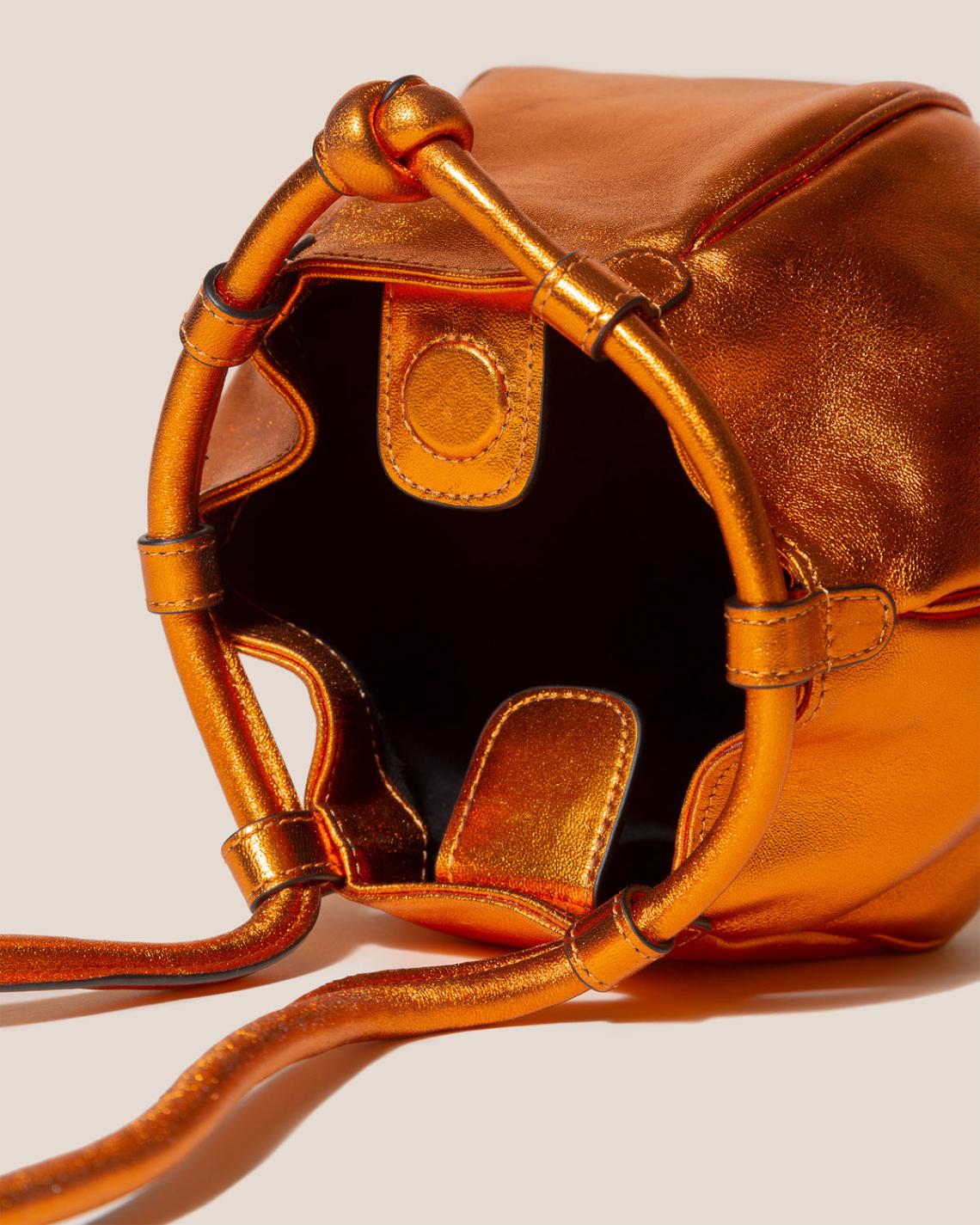 Hereu Crossbody Bags | GLOBUL MINI METALLIC - Balloon-Shaped Crossbody Bag - Women