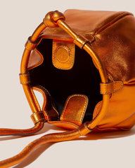 Hereu Crossbody Bags | GLOBUL MINI METALLIC - Balloon-Shaped Crossbody Bag - Women