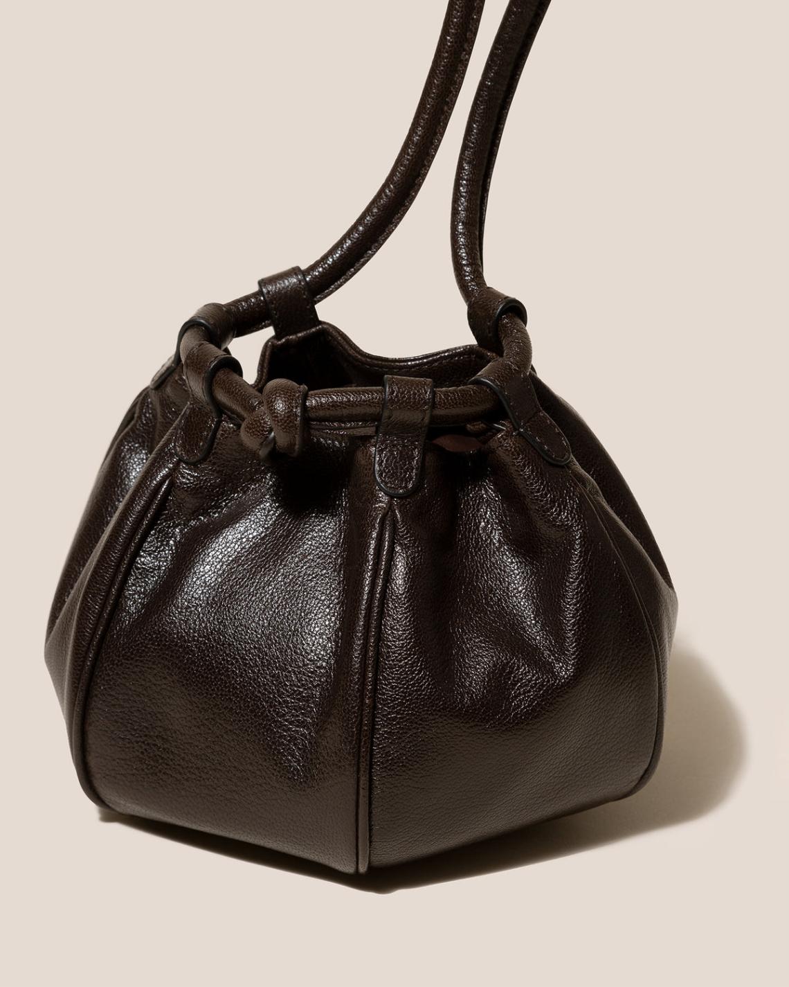 Hereu Crossbody Bags | GLOBUL MINI SUPPLE SHINY - Balloon-Shaped Crossbody Bag - Women