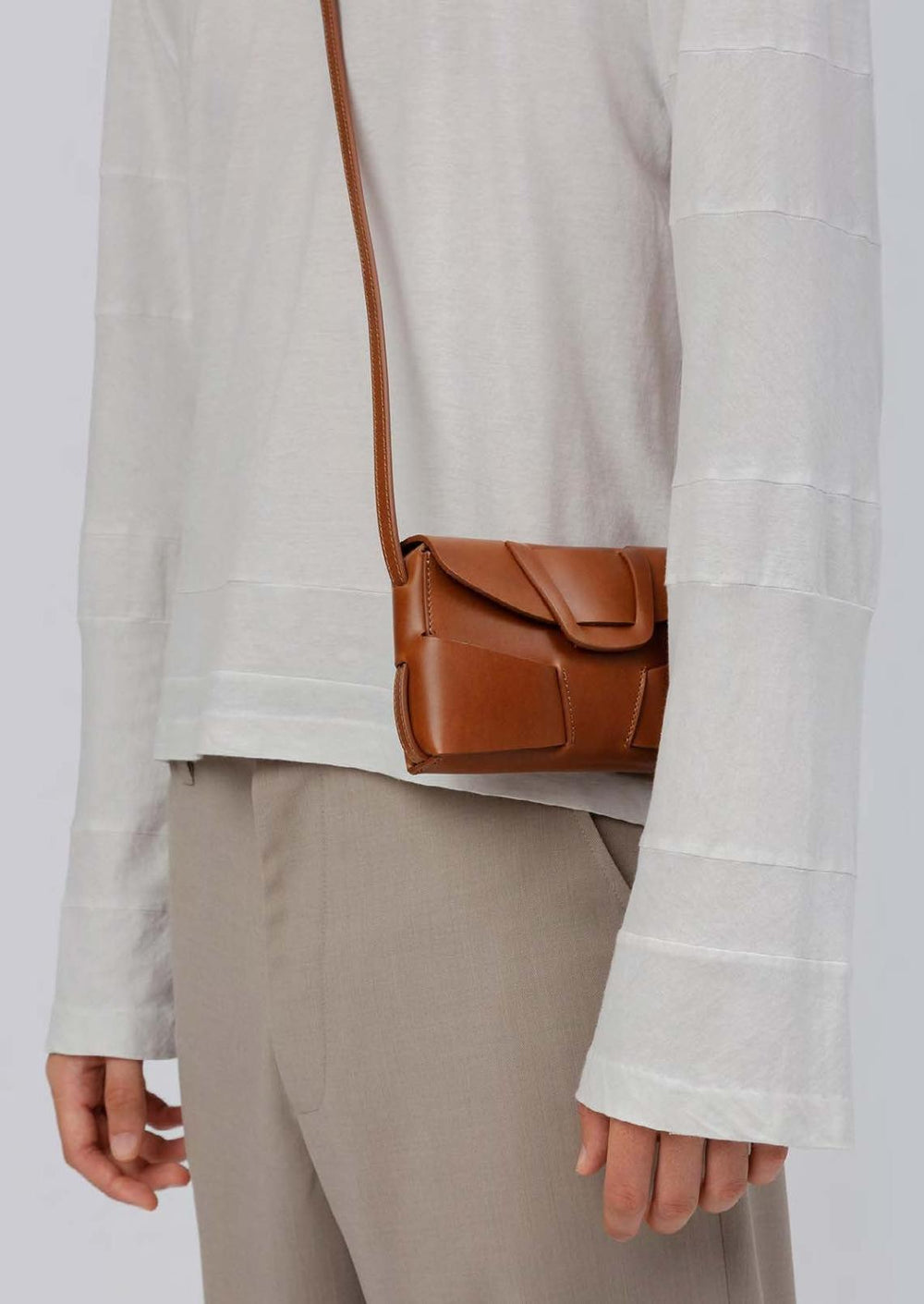 Hereu Crossbody Bags | MABRA MINI - Woven Detail Crossbody Bag - Women/Men