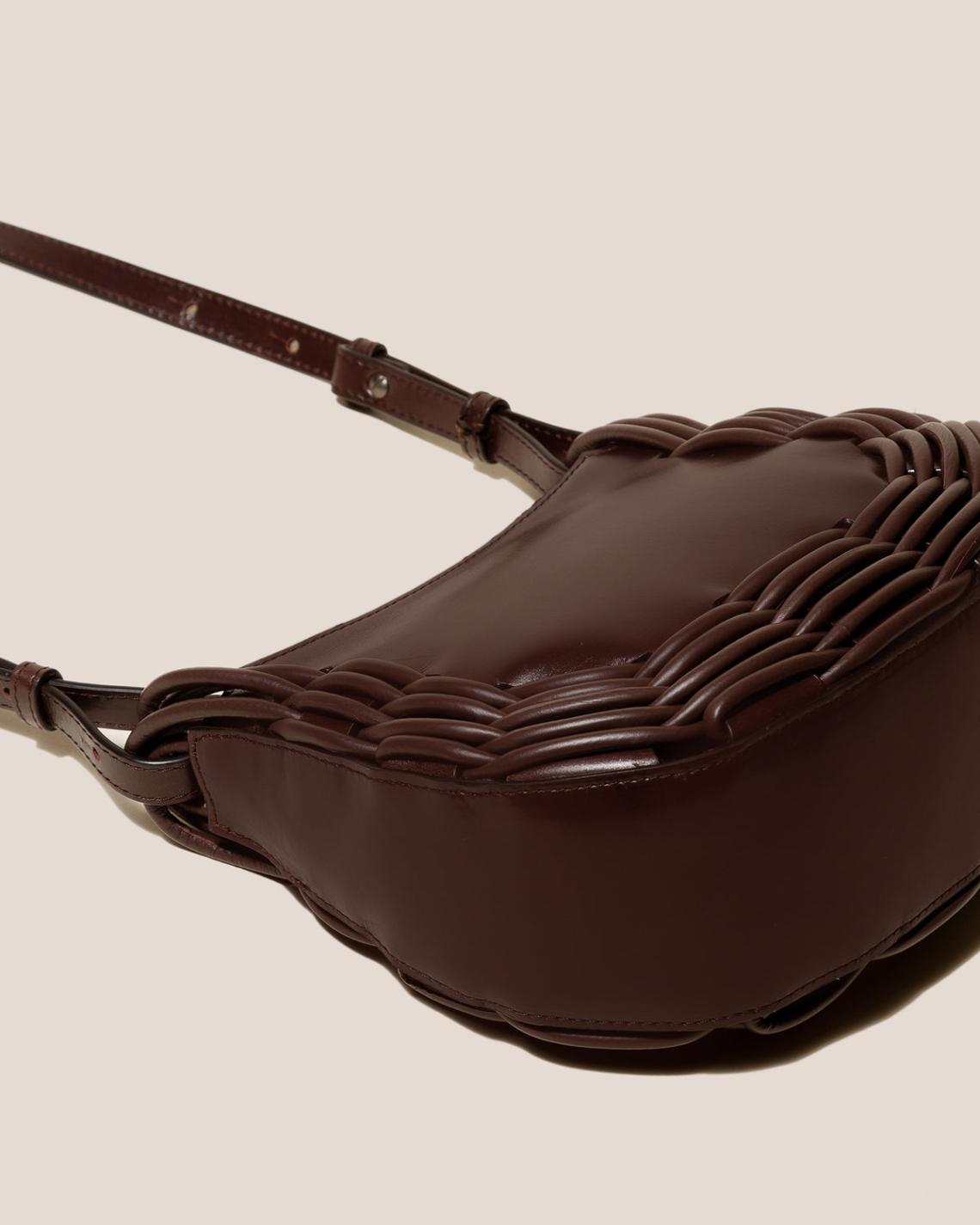 Hereu Crossbody Bags | PINAR - Braided Detail Crossbody Bag - Women/Men