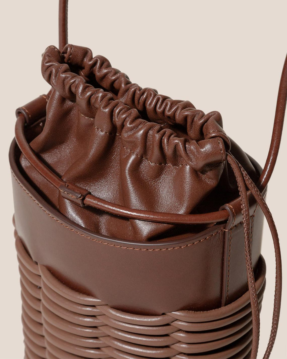 Hereu Crossbody Bags | PINAR BUCKET - Braided Detail Crossbody Bag - Women
