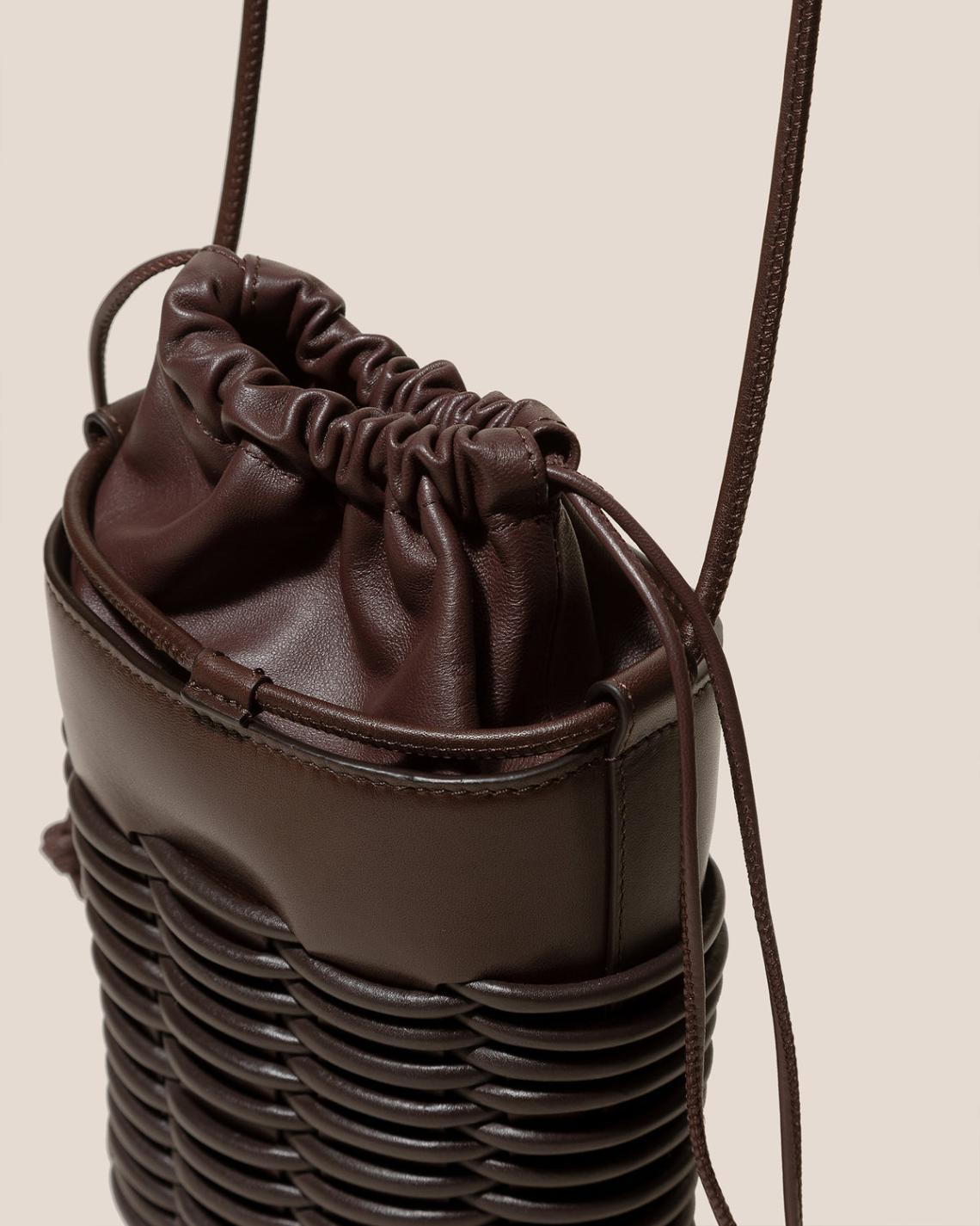 Hereu Crossbody Bags | PINAR BUCKET - Braided Detail Crossbody Bag - Women