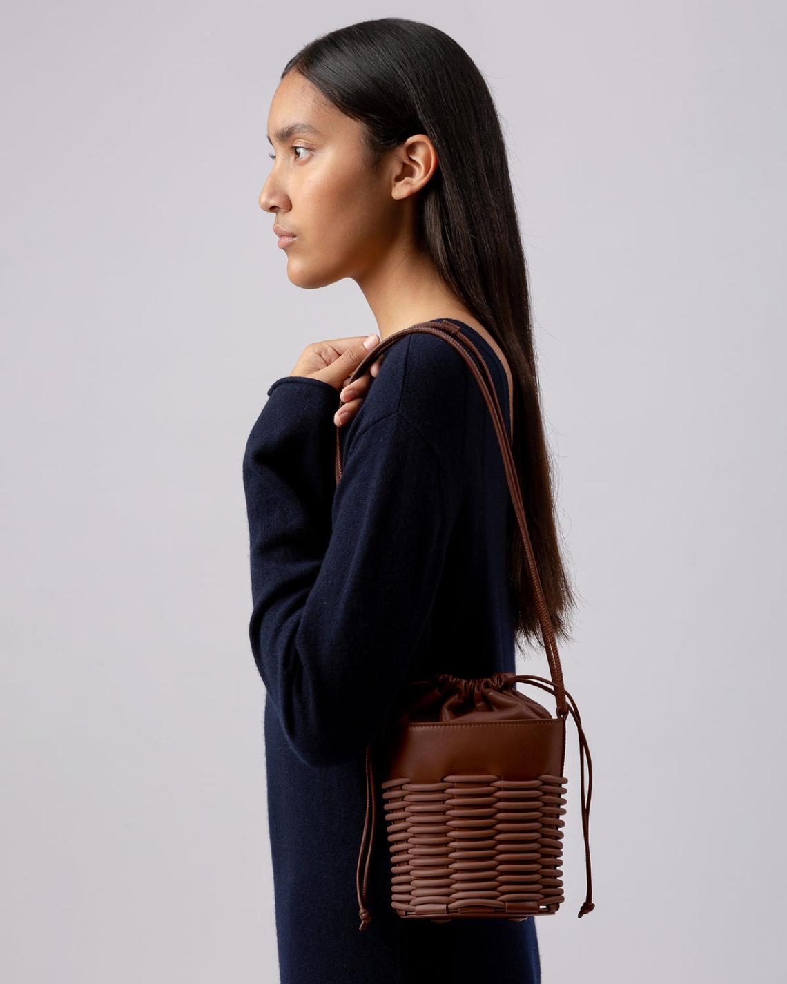 Hereu Crossbody Bags | PINAR BUCKET - Braided Detail Crossbody Bag - Women