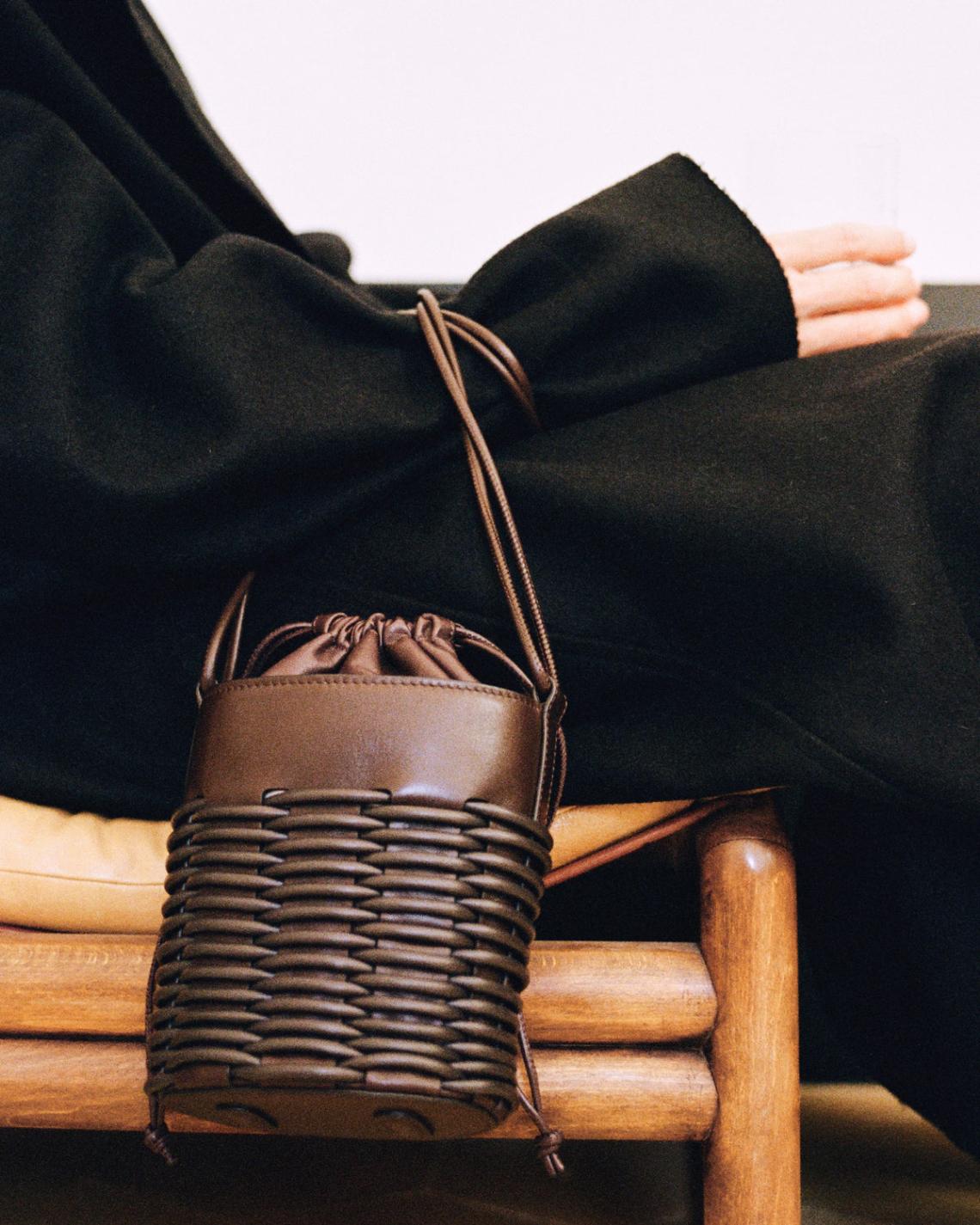 Hereu Crossbody Bags | PINAR BUCKET - Braided Detail Crossbody Bag - Women