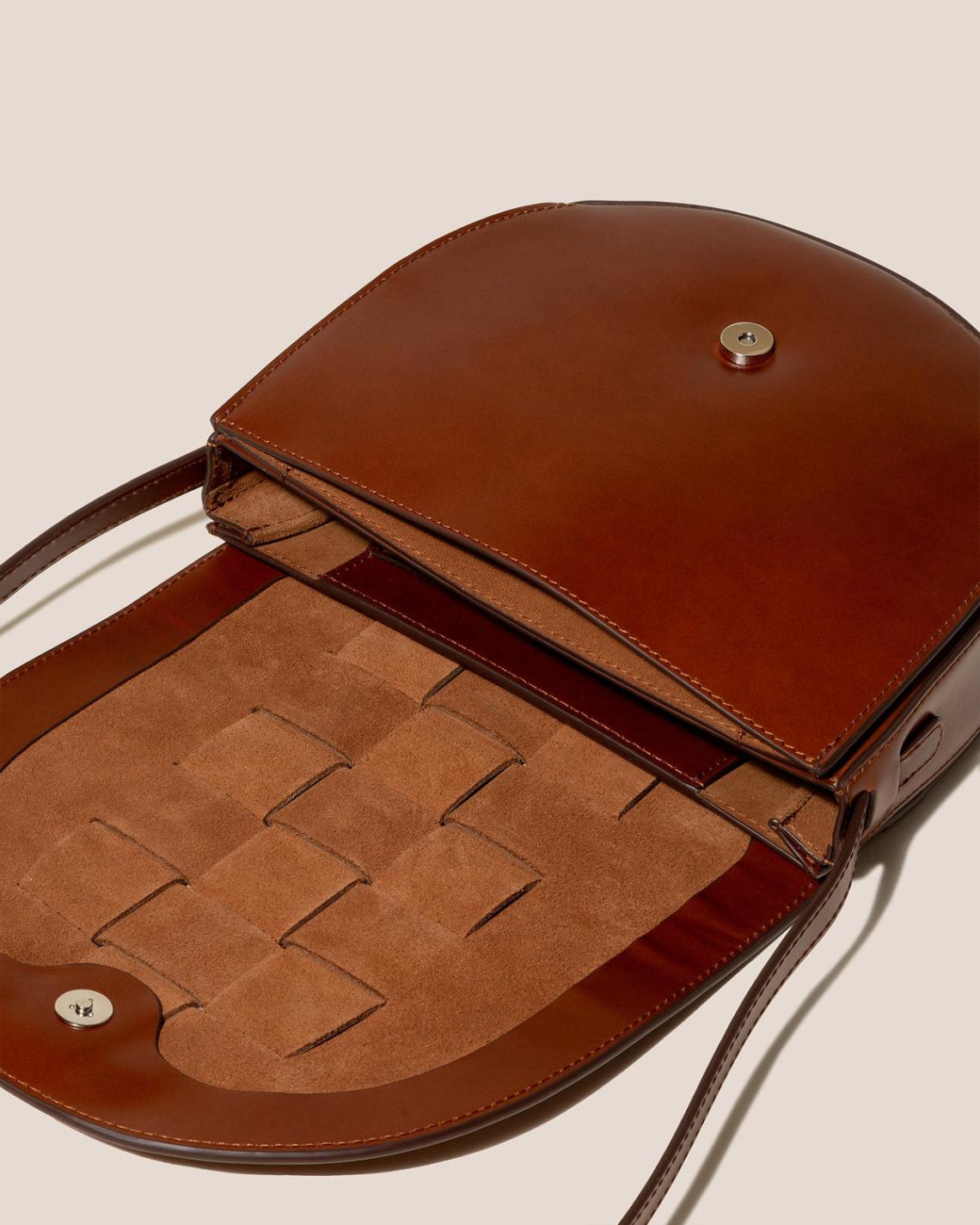 Hereu Crossbody Bags | SINIA - Satchel Interwoven Front Detail Bag - Women/Men