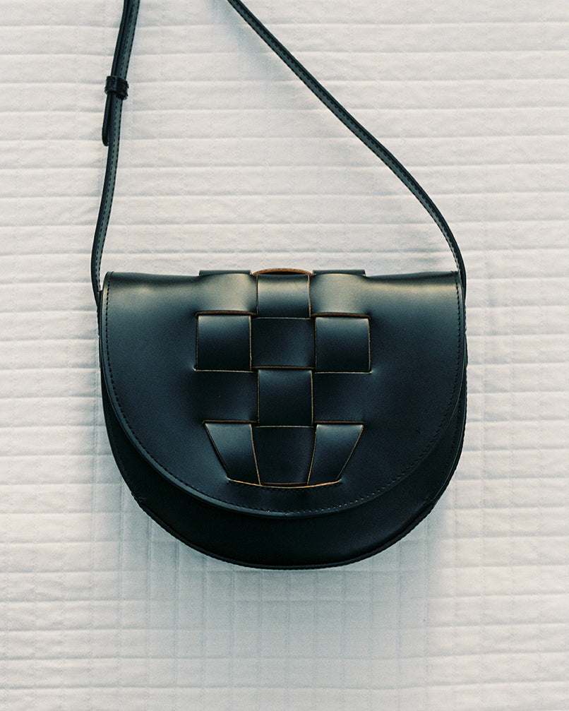 Hereu Crossbody Bags | SINIA - Satchel Interwoven Front Detail Bag - Women/Men