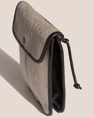 Hereu Crossbody Bags | TERRA CALF HAIR - Square-Flat Crossbody Bag - Women/Men