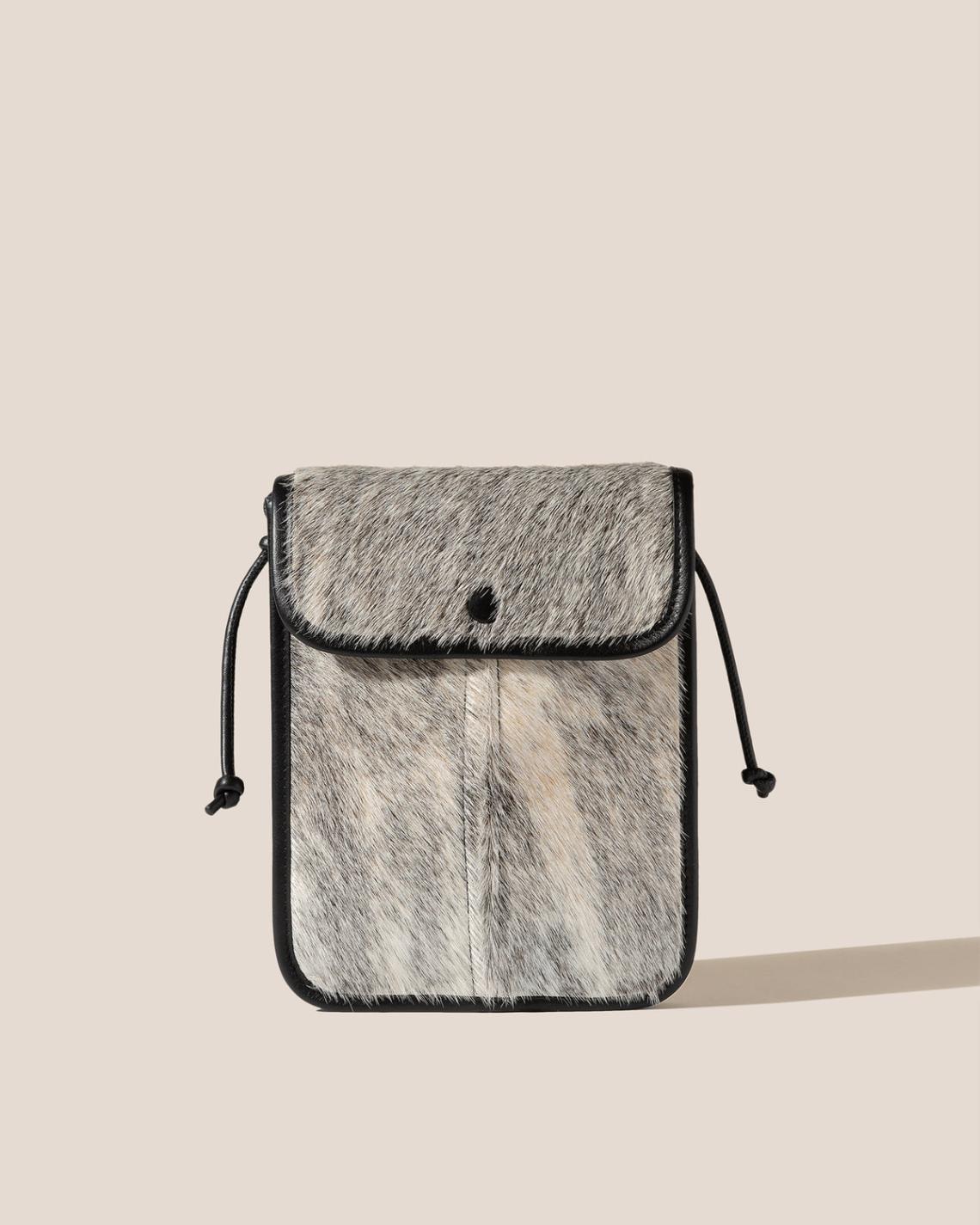 Hereu Crossbody Bags | TERRA CALF HAIR - Square-Flat Crossbody Bag - Women/Men