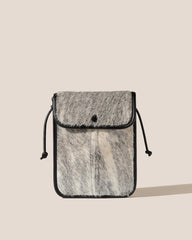 Hereu Crossbody Bags | TERRA CALF HAIR - Square-Flat Crossbody Bag - Women/Men