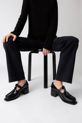 Hereu Heels | ALBER HEELED - T-Bar Loafer - Women