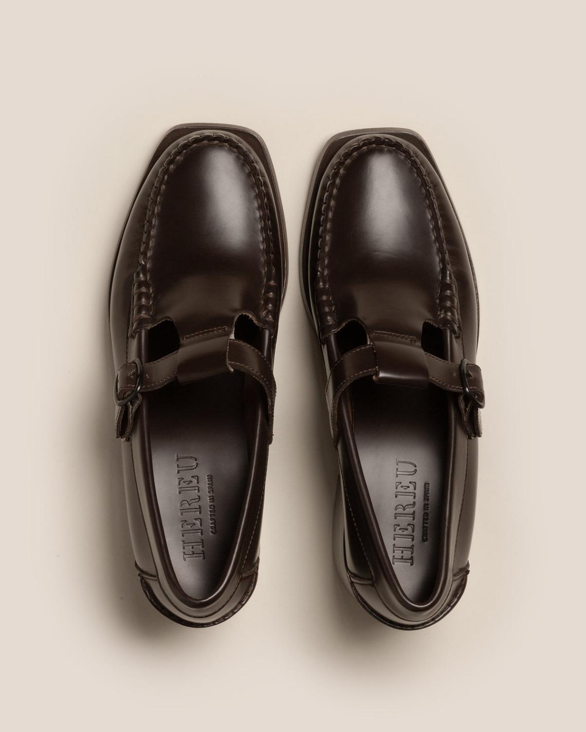 Hereu Heels | ALBER HEELED - T-Bar Loafer - Women