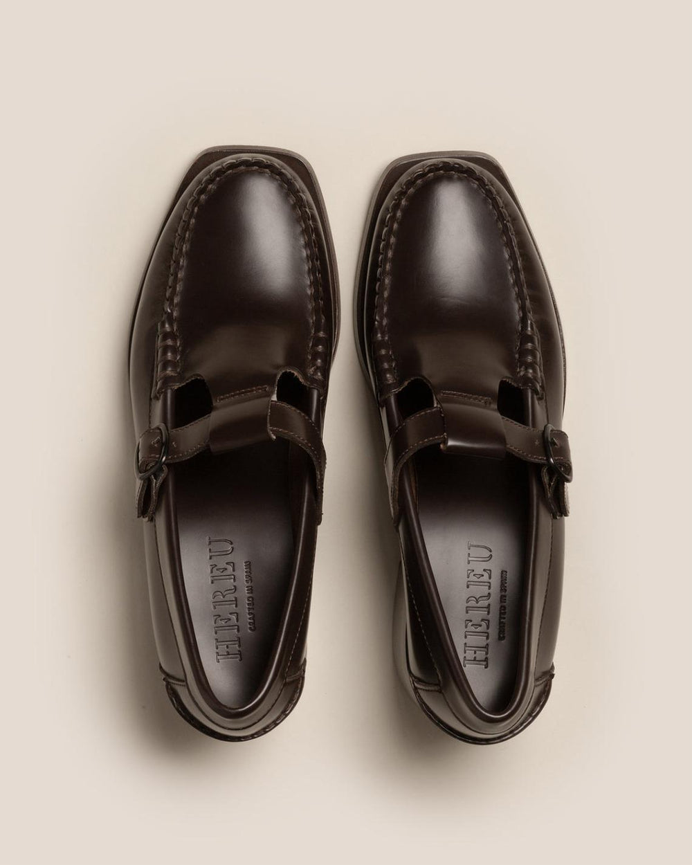 Hereu Heels | ALBER HEELED - T-Bar Loafer - Women
