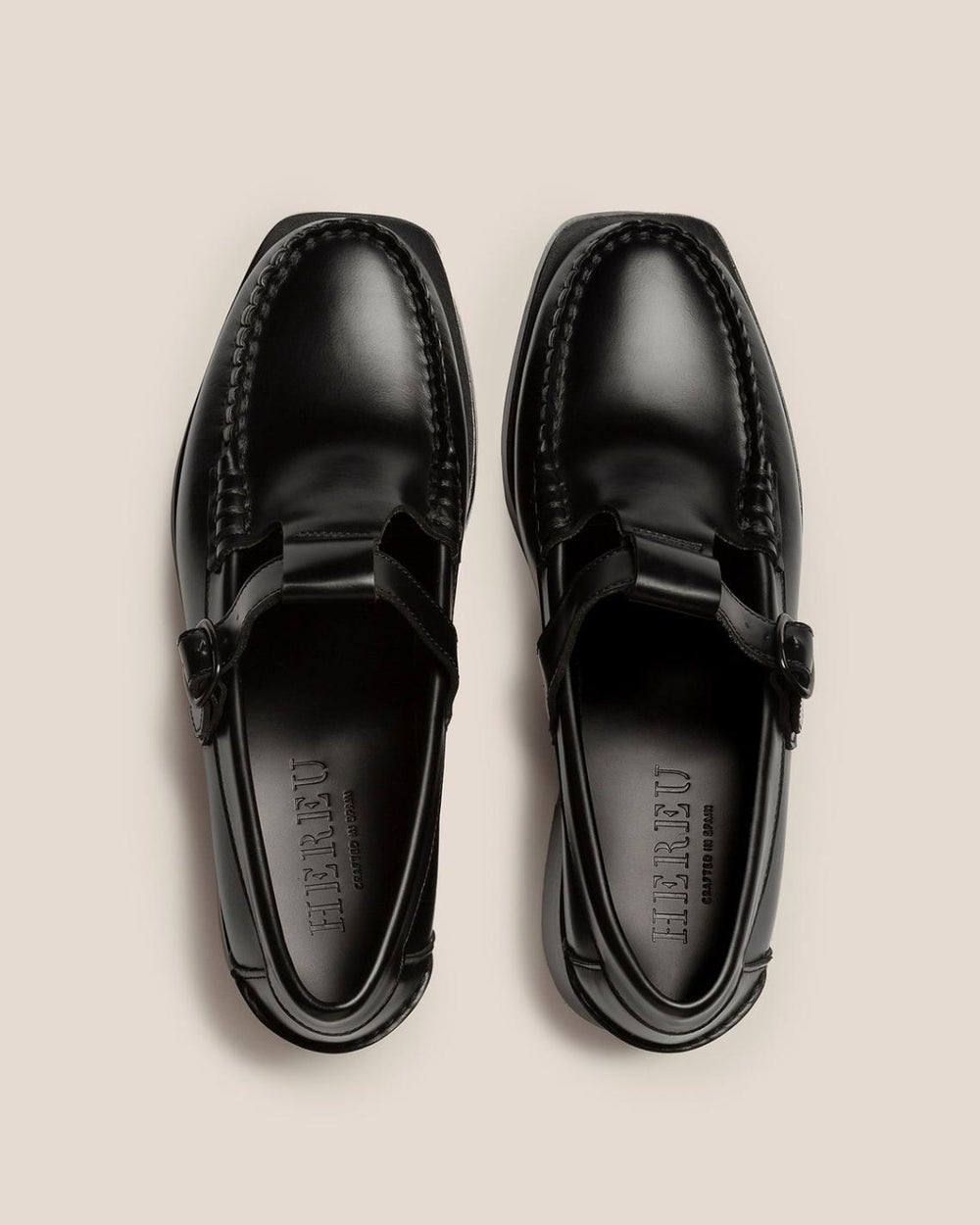 Hereu Heels | ALBER HEELED - T-Bar Loafer - Women