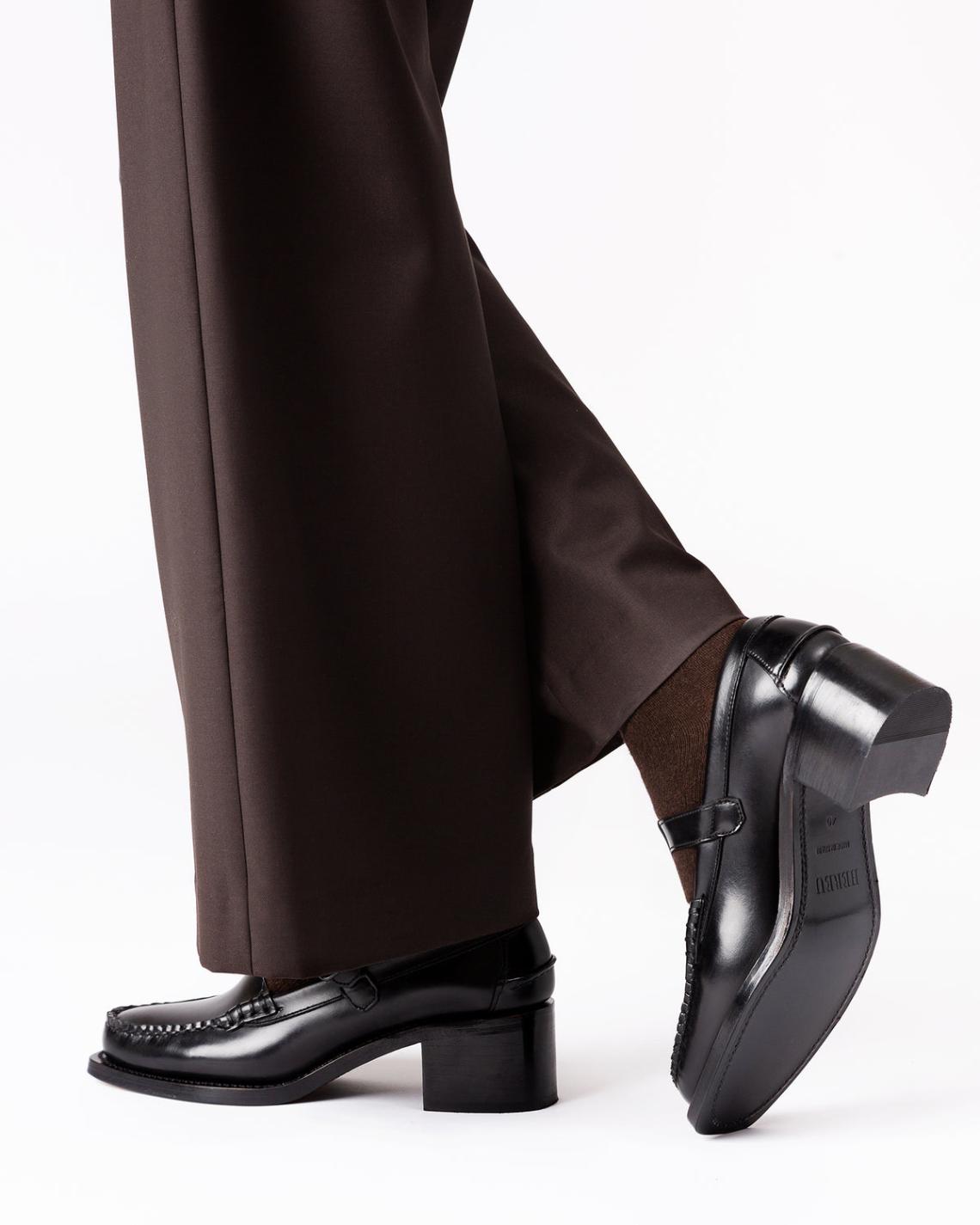 Hereu Heels | ALBER HEELED - T-Bar Loafer - Women