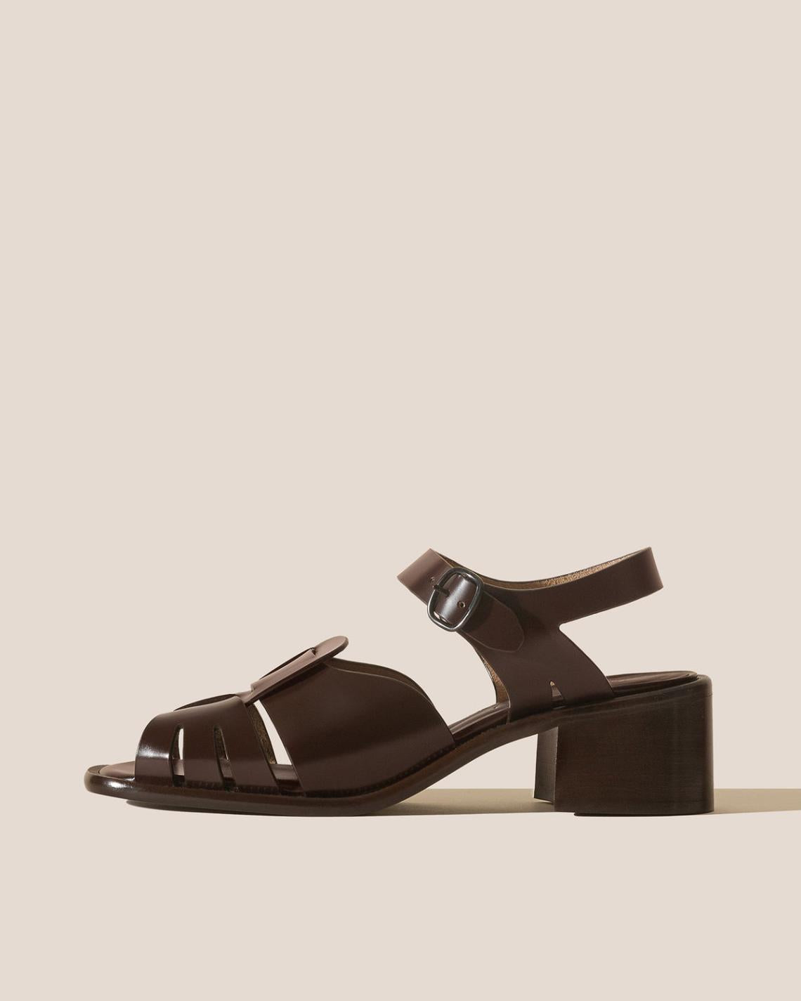 Hereu Heels | ANCORA SQUARED HEELED - Open-Toe Fisherman Sandal - Women