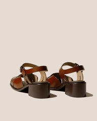 Hereu Heels | ANCORA SQUARED HEELED - Open-Toe Fisherman Sandal - Women