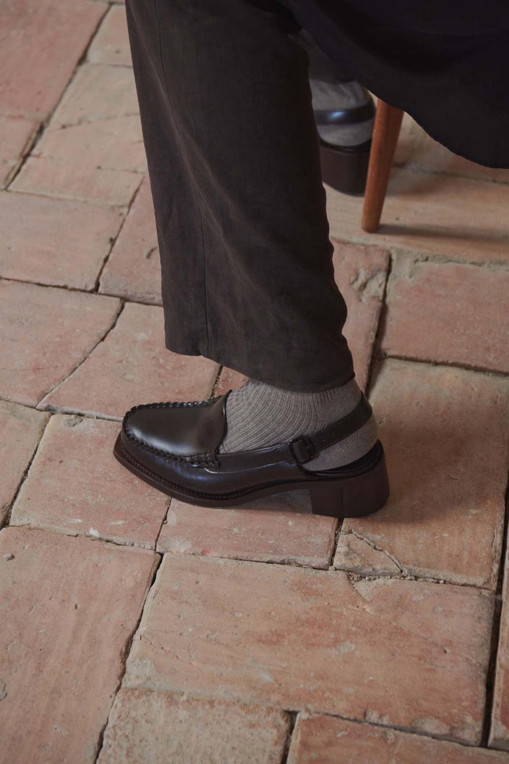 Hereu Heels | RAIGUER HEELED - Slingback Loafer - Women
