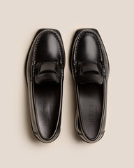 Hereu Heels | SINEU HEELED - Interlaced Detail Slip-On Loafer - Women