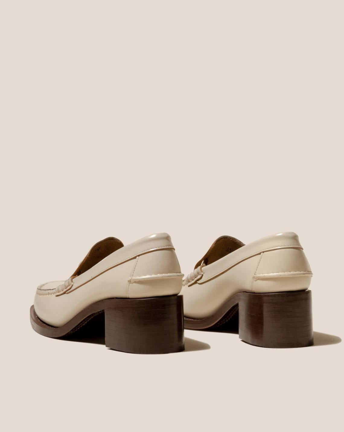 Hereu Heels | SINEU HEELED - Interlaced Detail Slip-On Loafer - Women