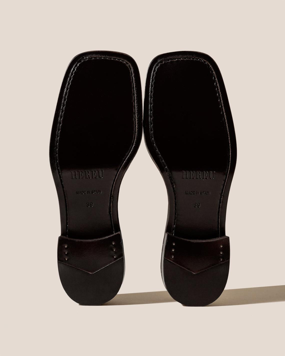 Hereu Loafers | AINA POLISHED - Fringed Slip-On Loafer - Women