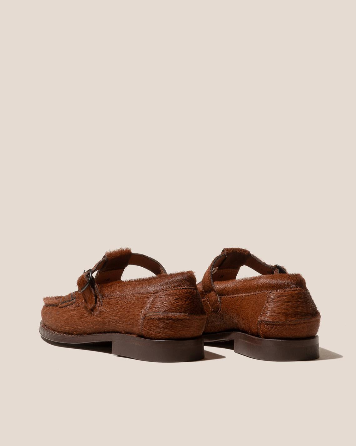 Hereu Loafers | ALBER CALF HAIR - T-bar Loafer - Women