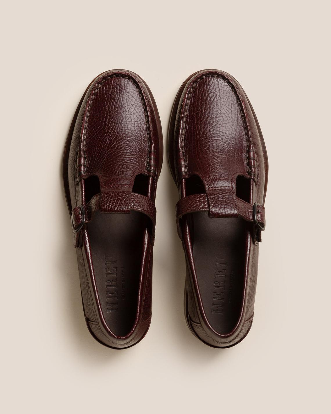 Hereu Loafers | ALBER GRAINY - T-bar Loafer - Women