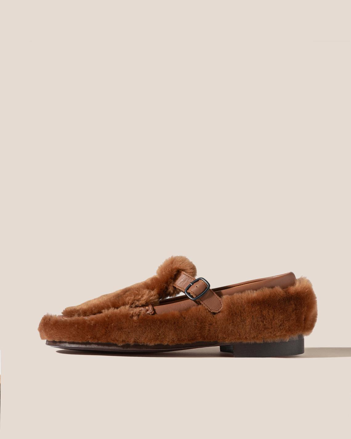 Hereu Loafers | ALBER SHEARLING - T-bar Loafer - Men