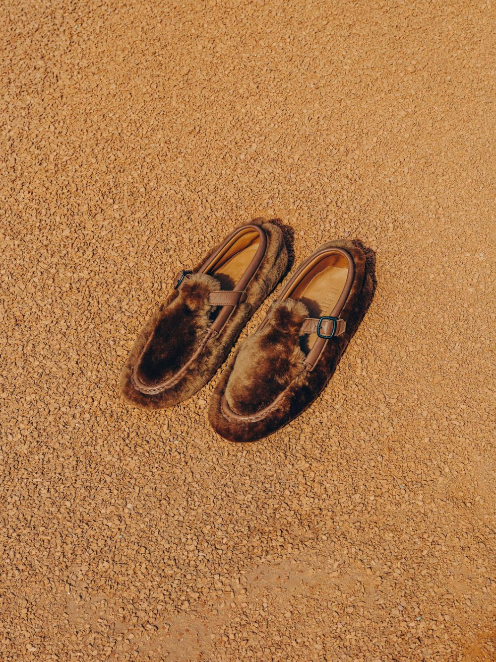 Hereu Loafers | ALBER SHEARLING - T-bar Loafer - Men