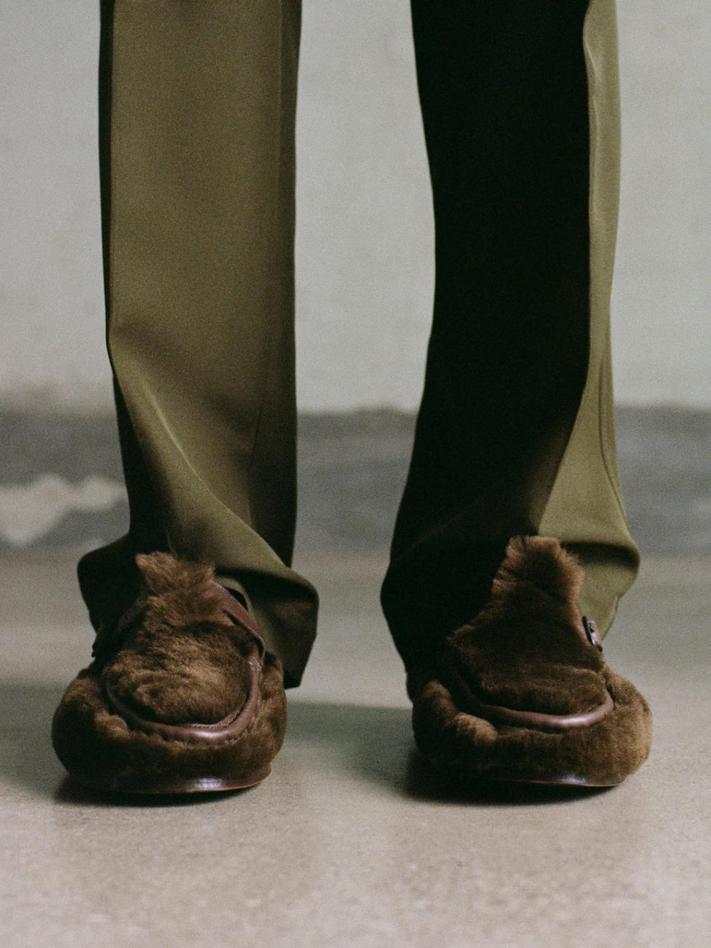 Hereu Loafers | ALBER SHEARLING - T-Bar Loafer - Women