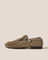 Hereu Loafers | ALBER SHEARLING - T-Bar Loafer - Women