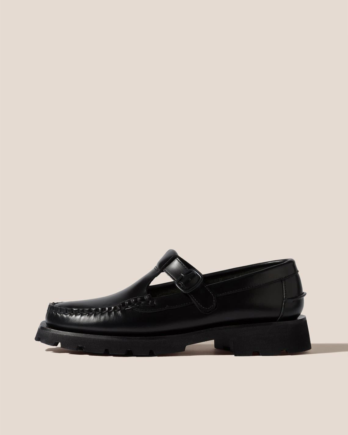 Hereu Loafers | ALBER SPORT - Tread Sole T-Bar Loafer - Women