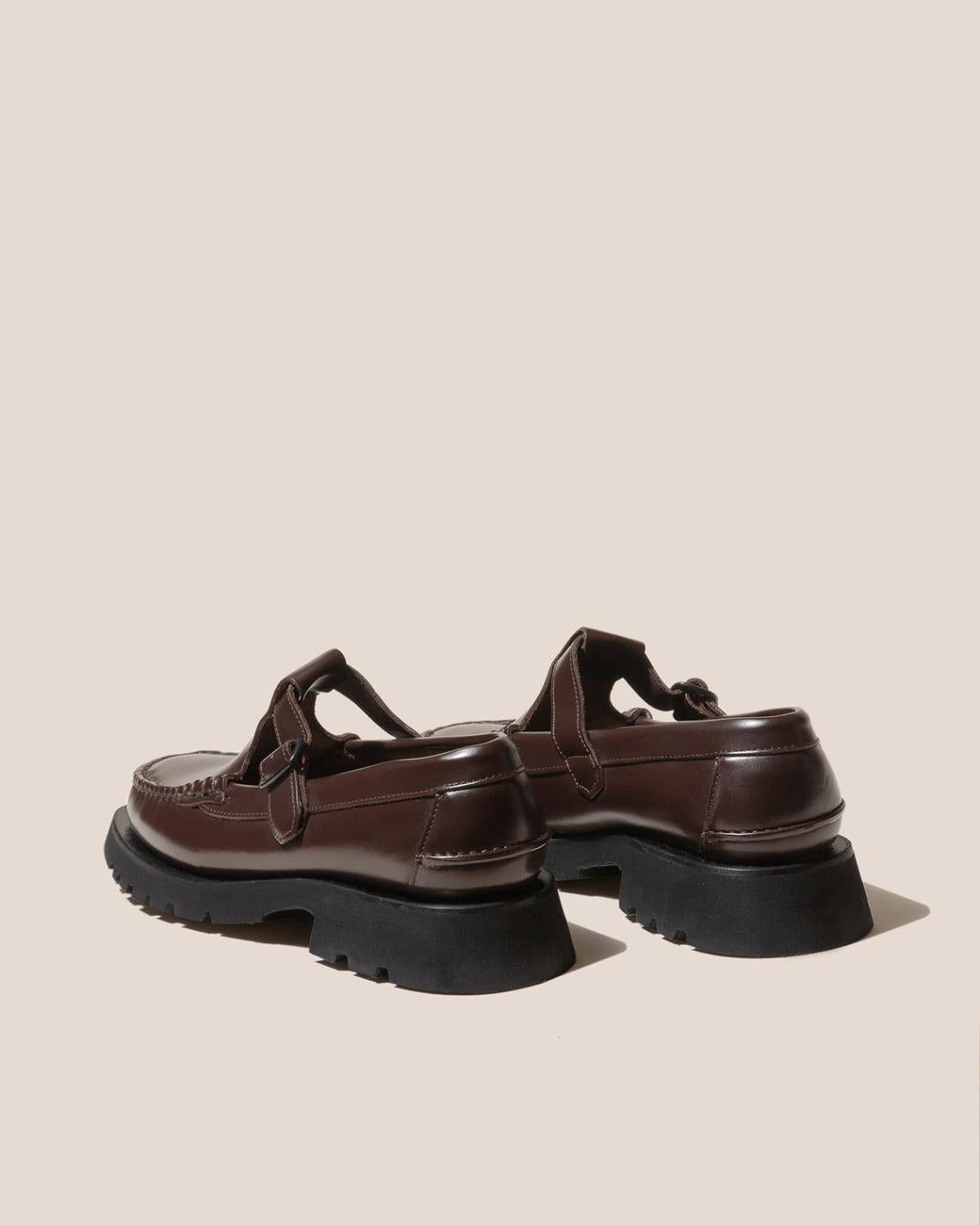 Hereu Loafers | ALBER SPORT - Tread Sole T-Bar Loafer - Women