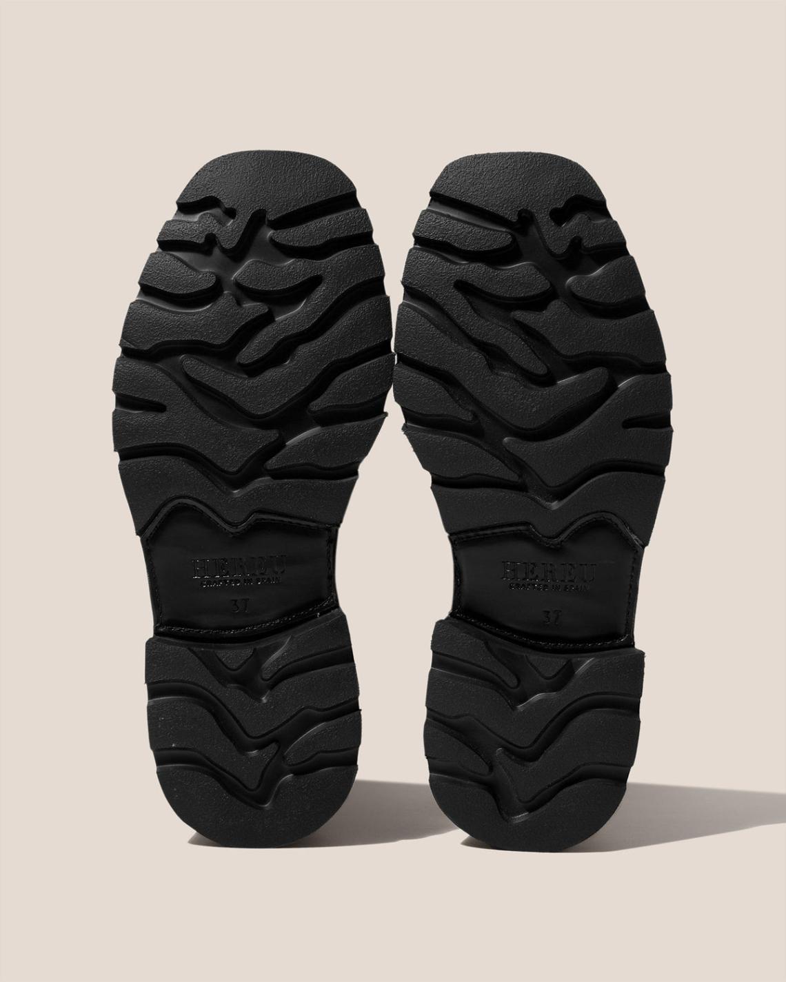 Hereu Loafers | ALBER SPORT - Tread Sole T-Bar Loafer - Women