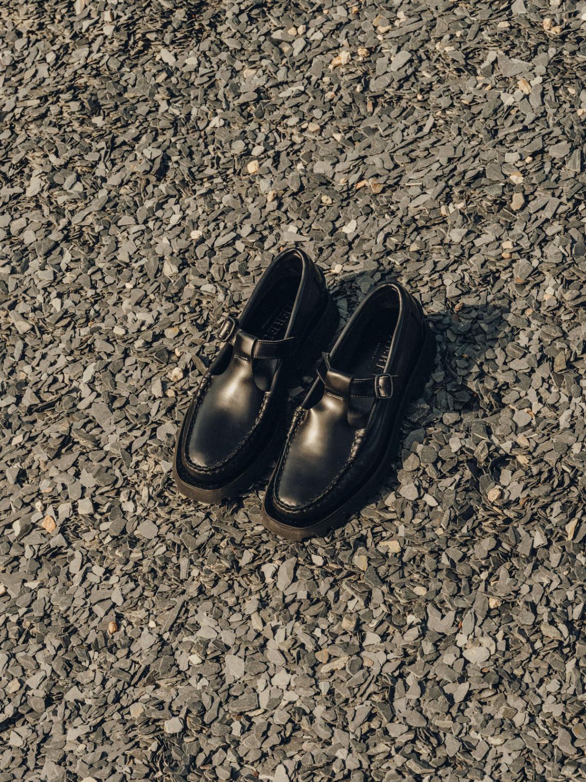 Hereu Loafers | ALBER SPORT - Tread Sole T-Bar Loafer - Women