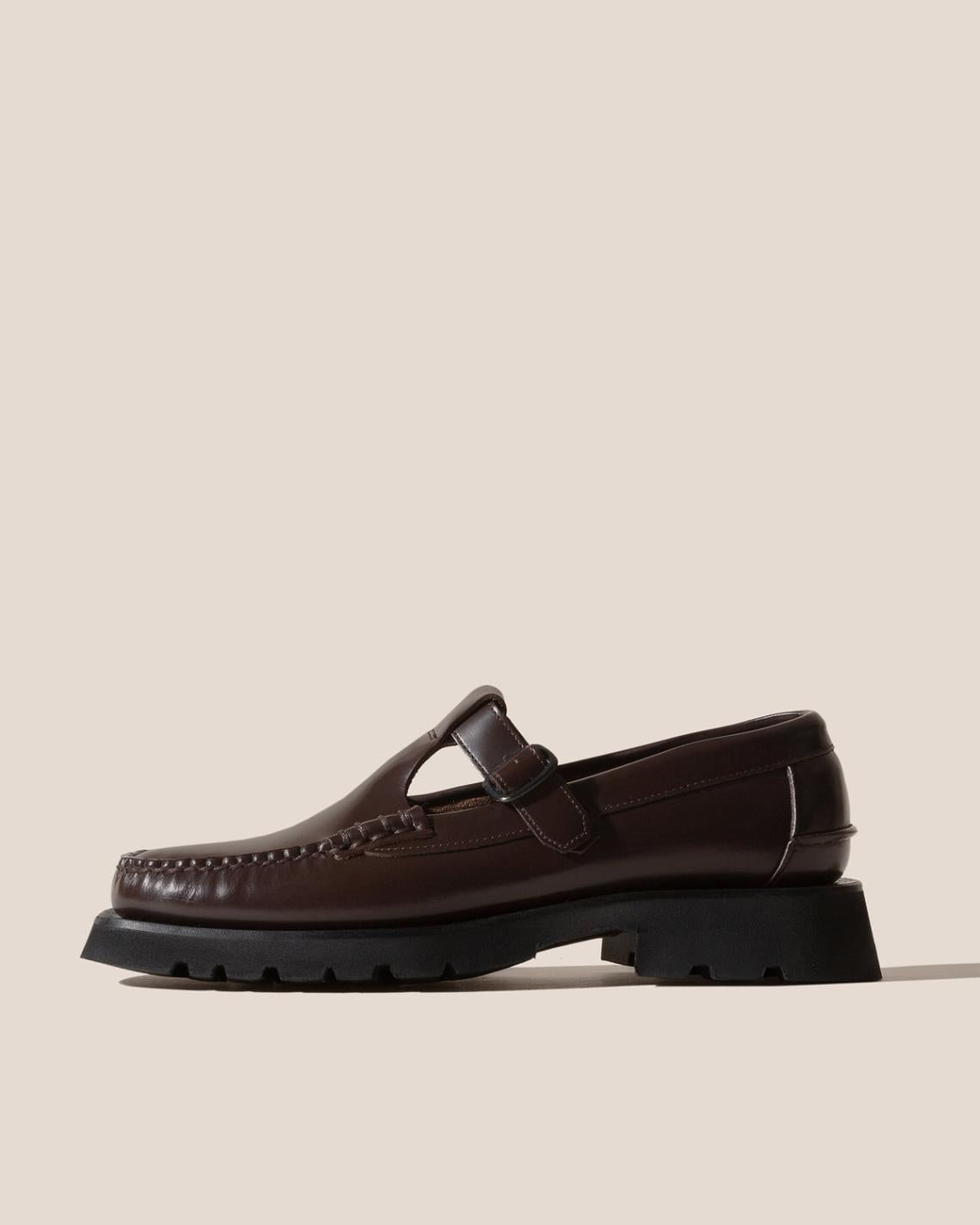Hereu Loafers | ALBER SPORT - Tread Sole T-Bar Loafer - Women