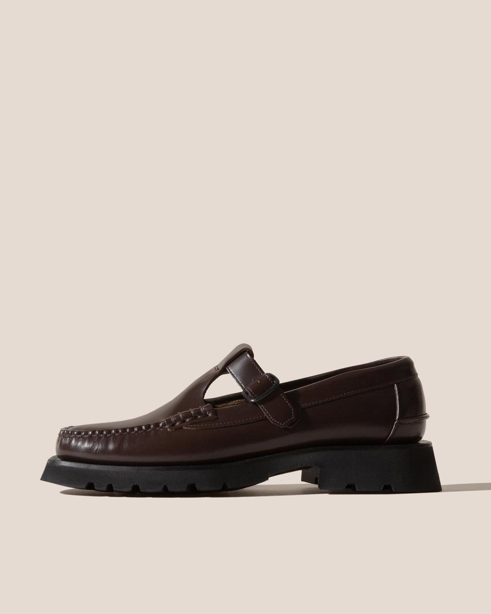 Hereu Loafers | ALBER SPORT - Tread Sole T-Bar Loafer - Women