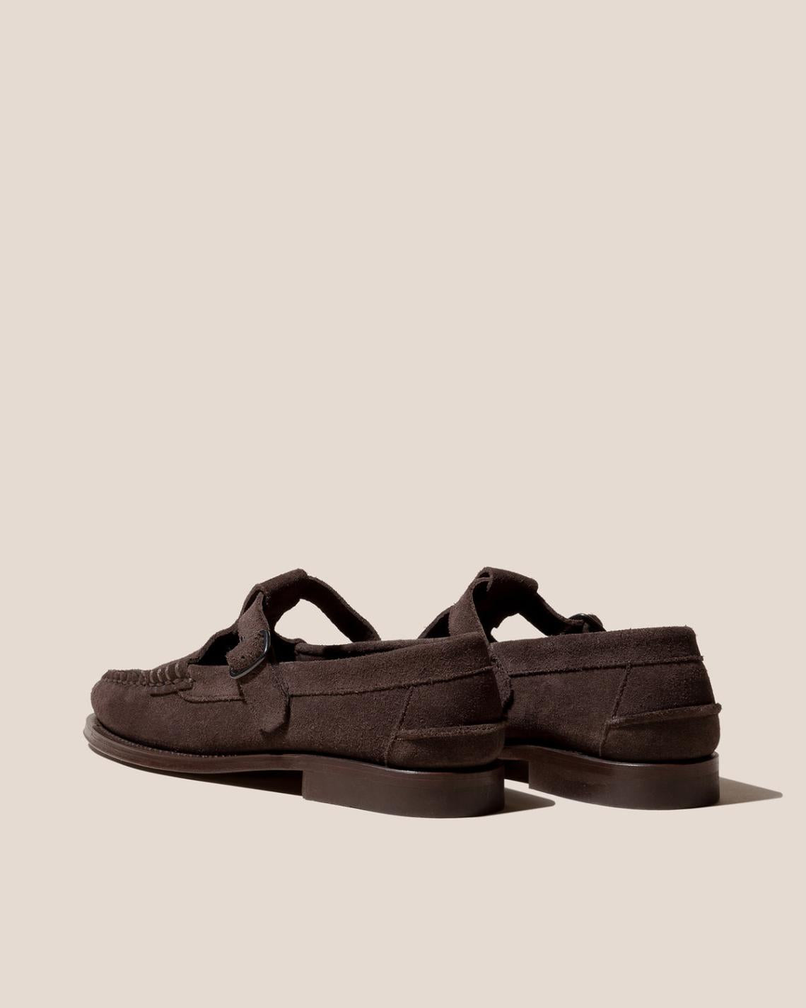 Hereu Loafers | ALBER SUEDE - T-bar Loafer - Men