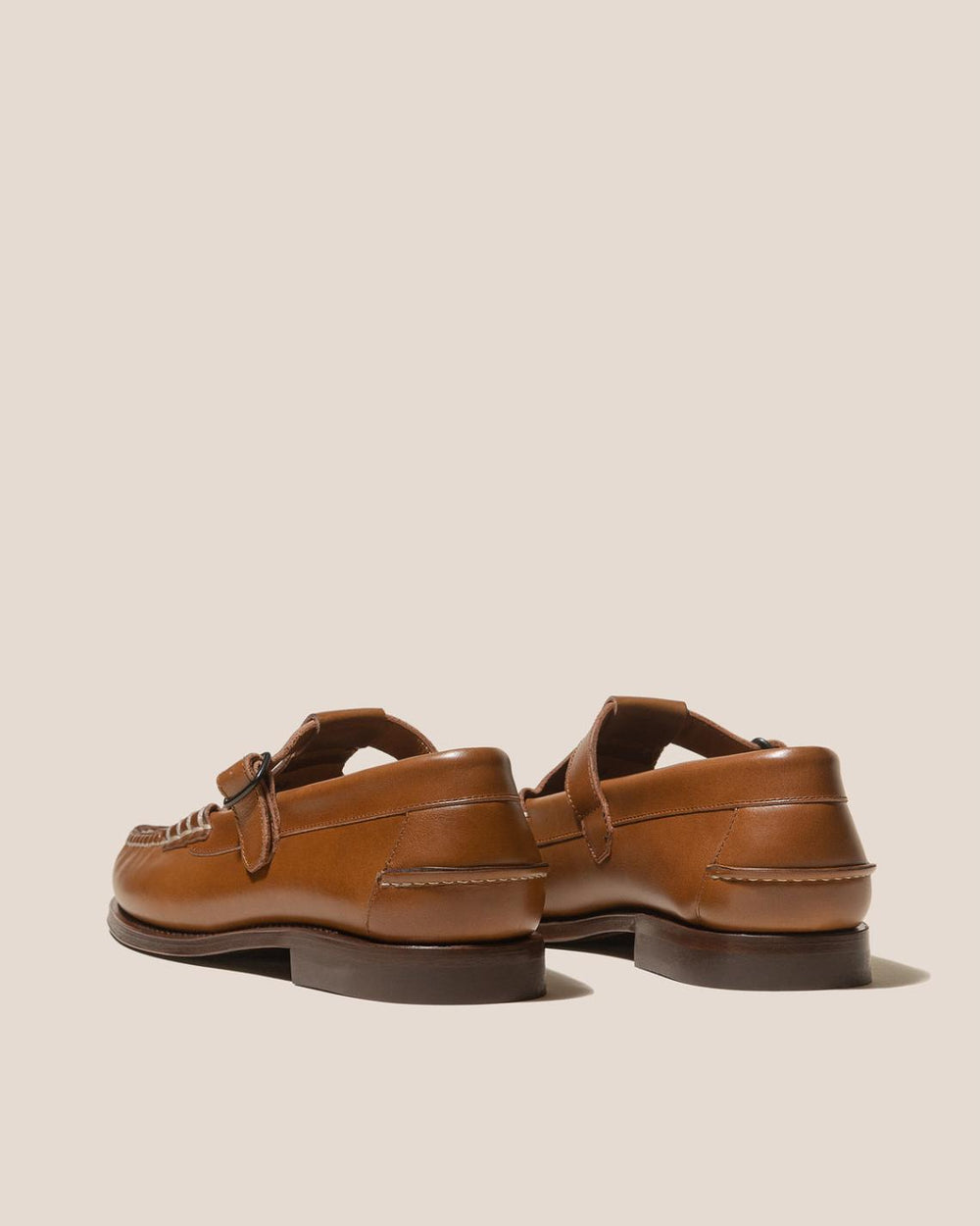 Hereu Loafers | ALBER VEG TAN - T-bar Loafer - Men