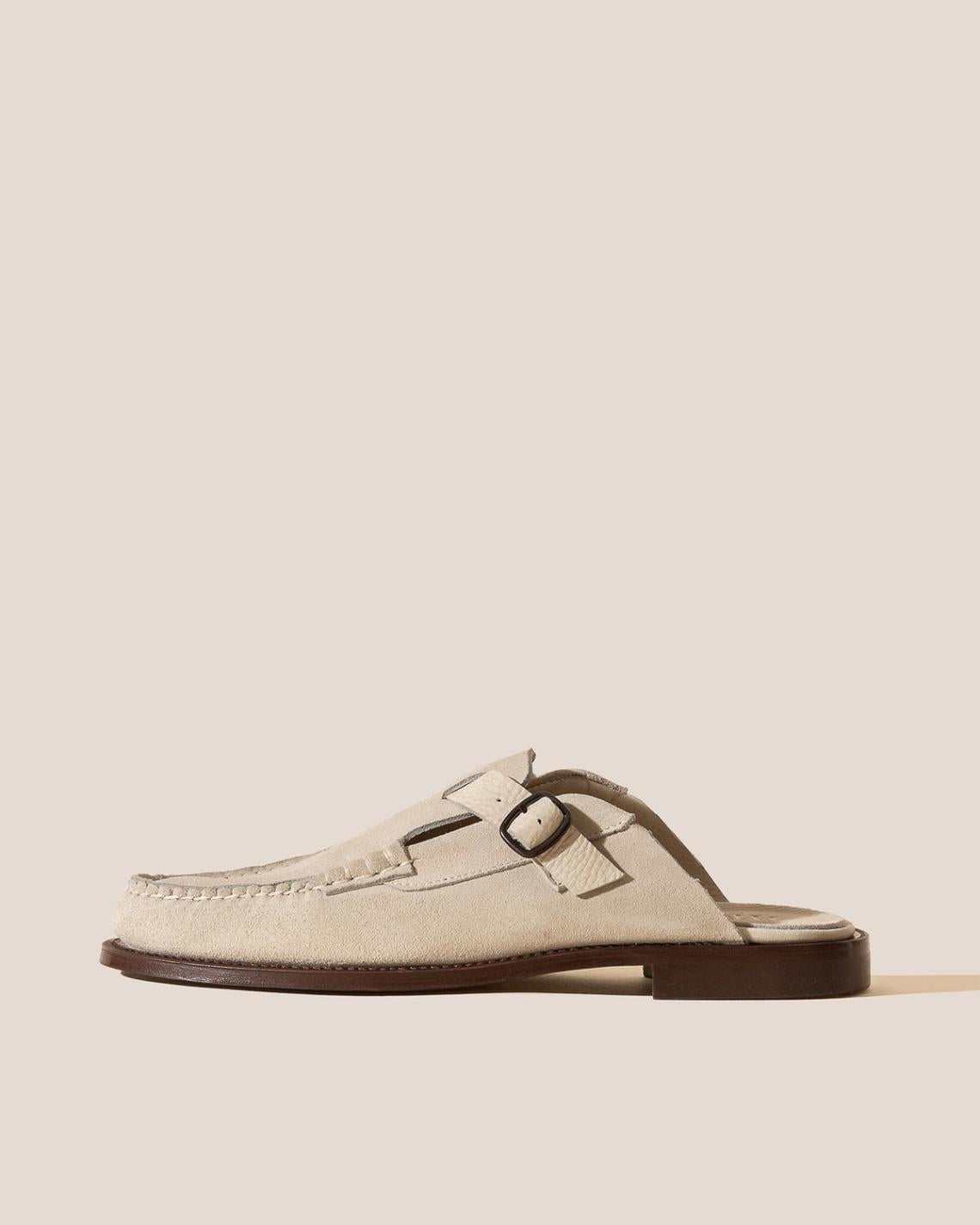 Hereu Loafers | BARRACA - Buckle-strap Mule Loafer - Men